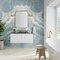 James Martin Vanities 47.3'' Single Vanity, Glossy White, Champagne Brass Base w/ Charcoal Black Composite Stone Top 805-V47.3-GW-CB-CH - alternate 6